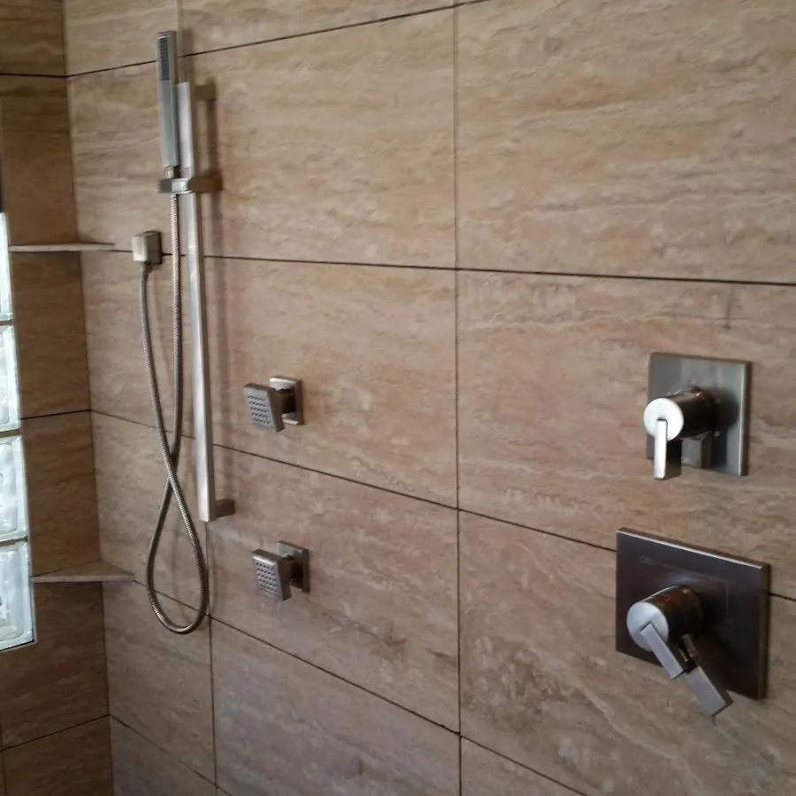 Shower fixture installation for Water Heater Replacement in Huntington Woods